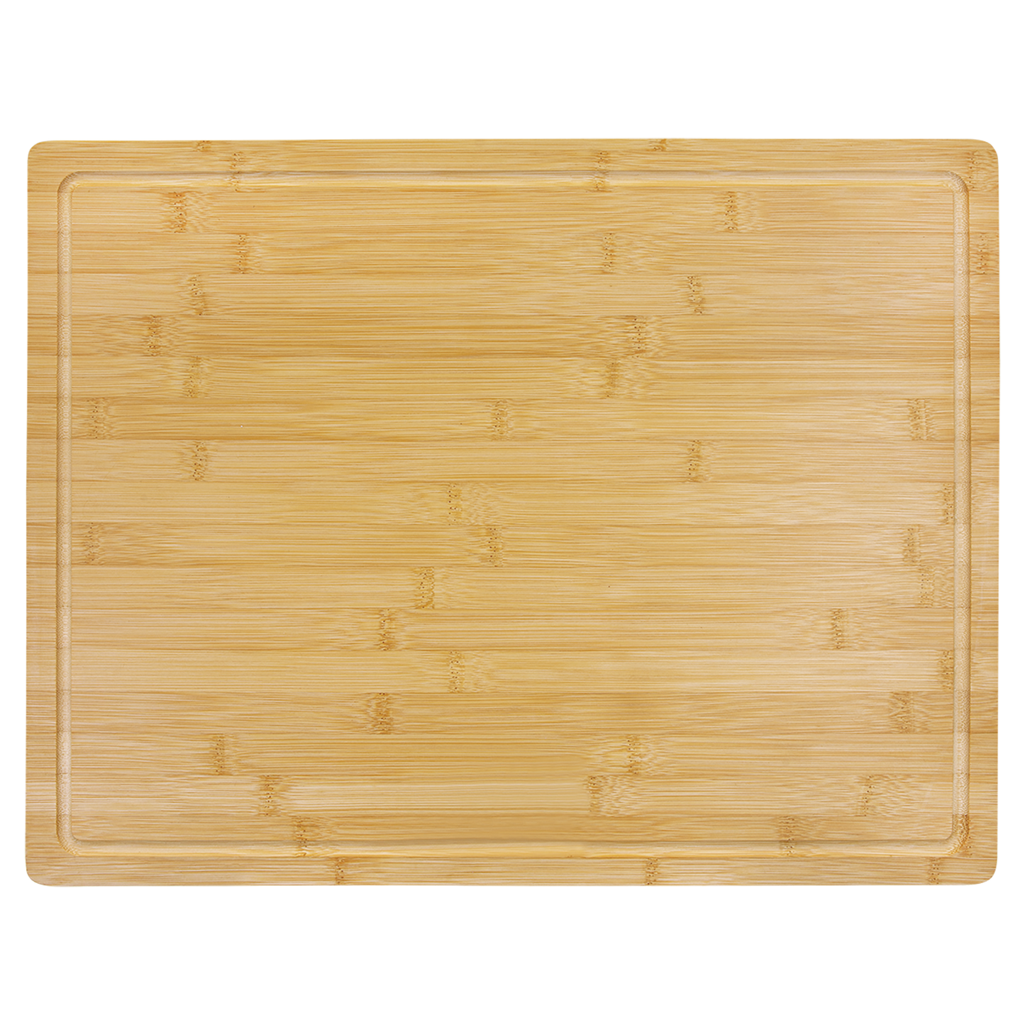 Customizable Bamboo Juice Groove Cutting Board | Sustainable & Durable