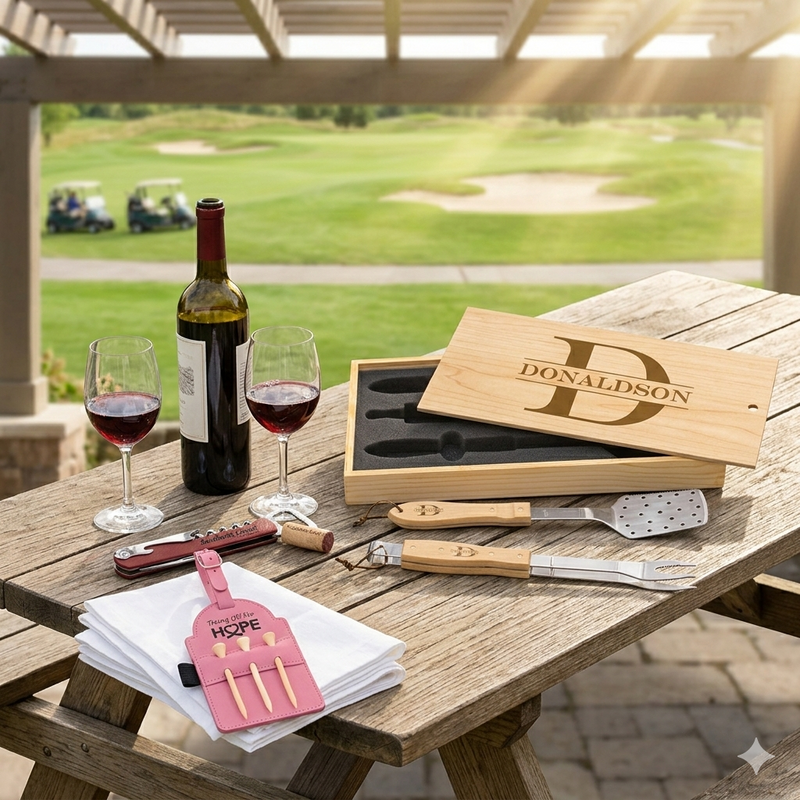 Accessories - Hangers, Keychains, Golf, BBQ