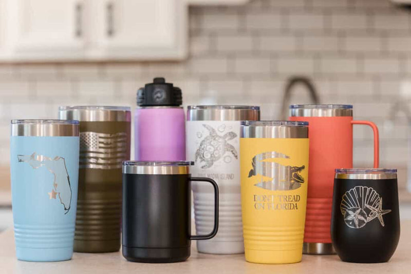 Tumblers & Drinkware | Custom Mugs, Water Bottles & Travel Cups