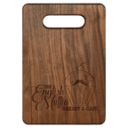 0200w - Walnut Cutting Board - 9x6x.33"