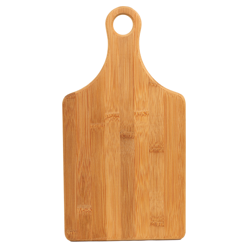 0601 - 13.5" x 7" Bamboo Paddle Shape Cutting Board