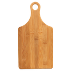 0601 - 13.5" x 7" Bamboo Paddle Shape Cutting Board