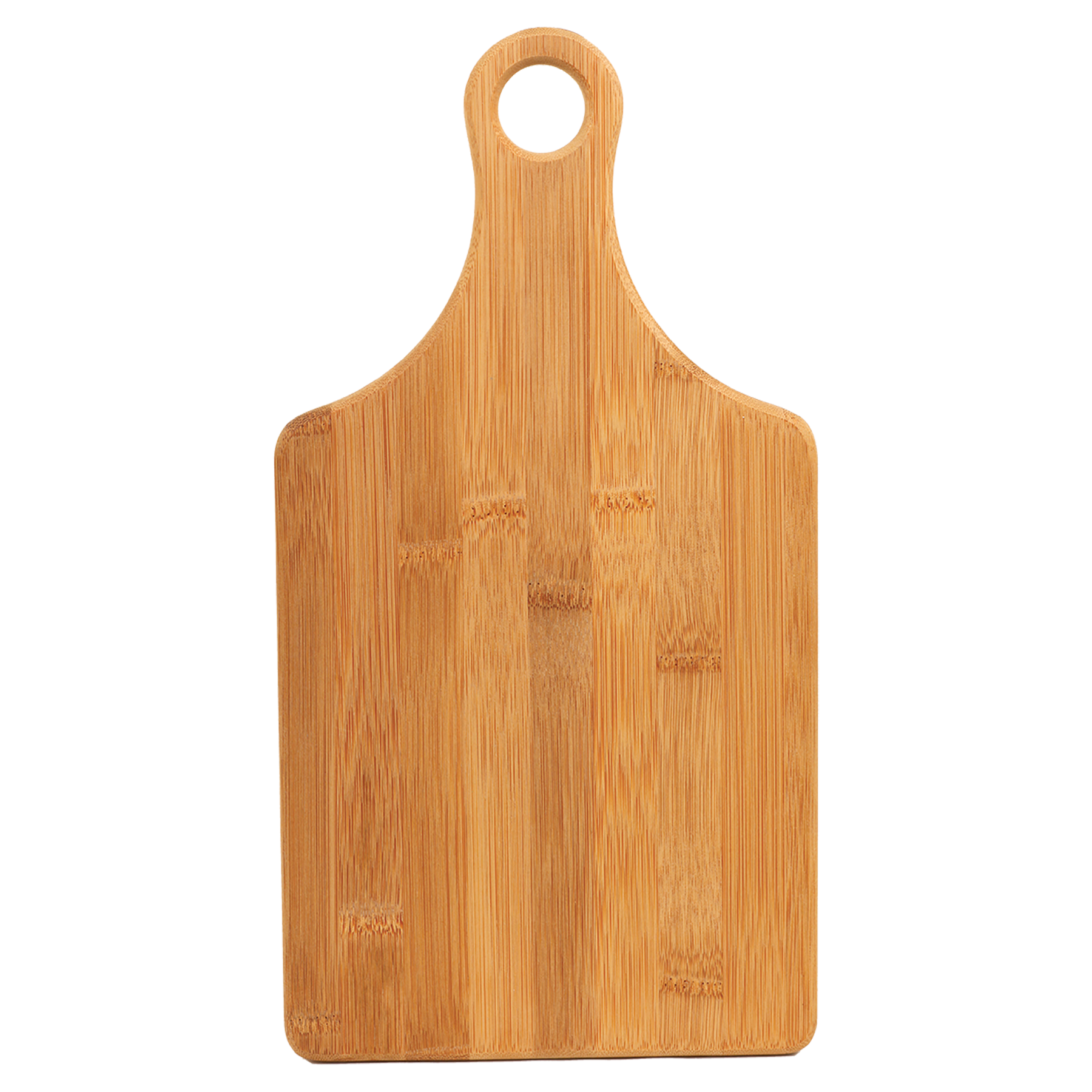 0601 - 13.5" x 7" Bamboo Paddle Shape Cutting Board