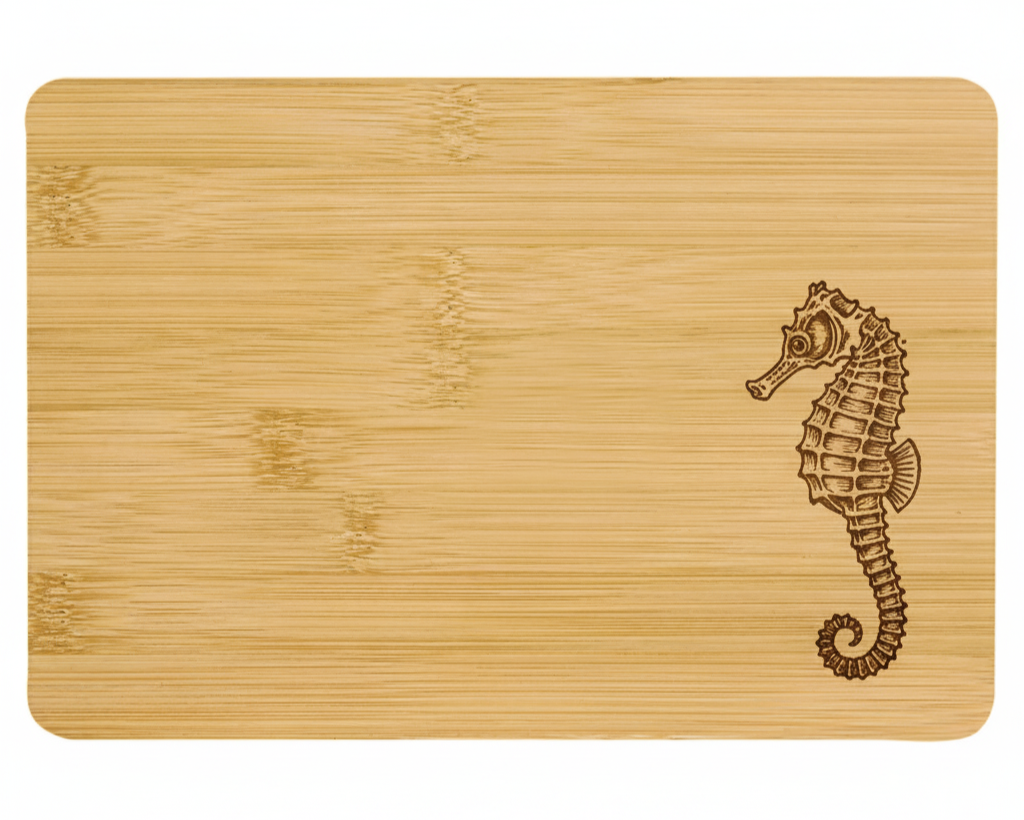Seahorse Engraving