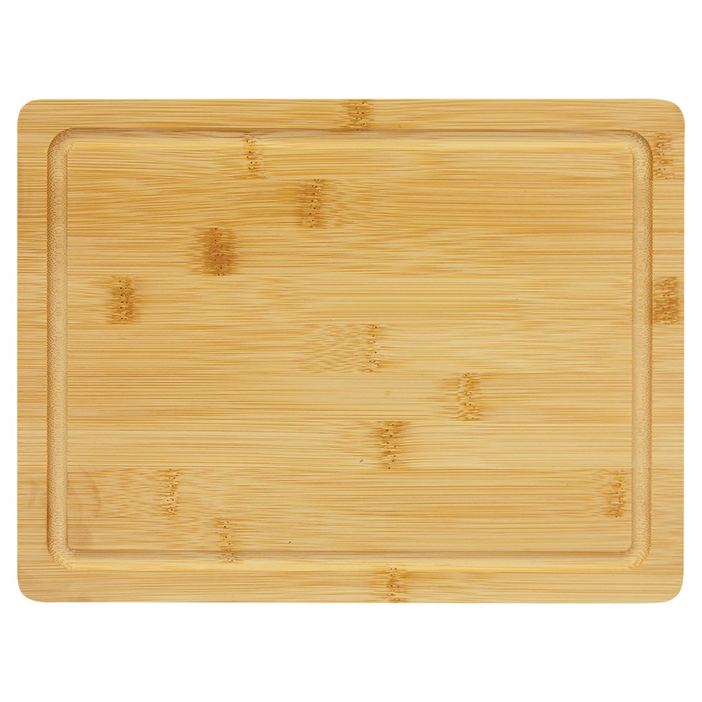 Customizable Bamboo Juice Groove Cutting Board | Sustainable & Durable
