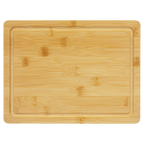 Customizable Bamboo Juice Groove Cutting Board | Sustainable & Durable