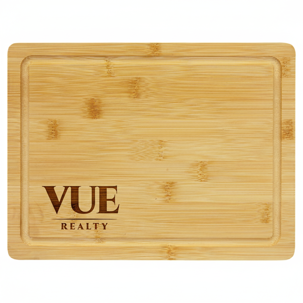 Customizable Bamboo Juice Groove Cutting Board | Sustainable & Durable