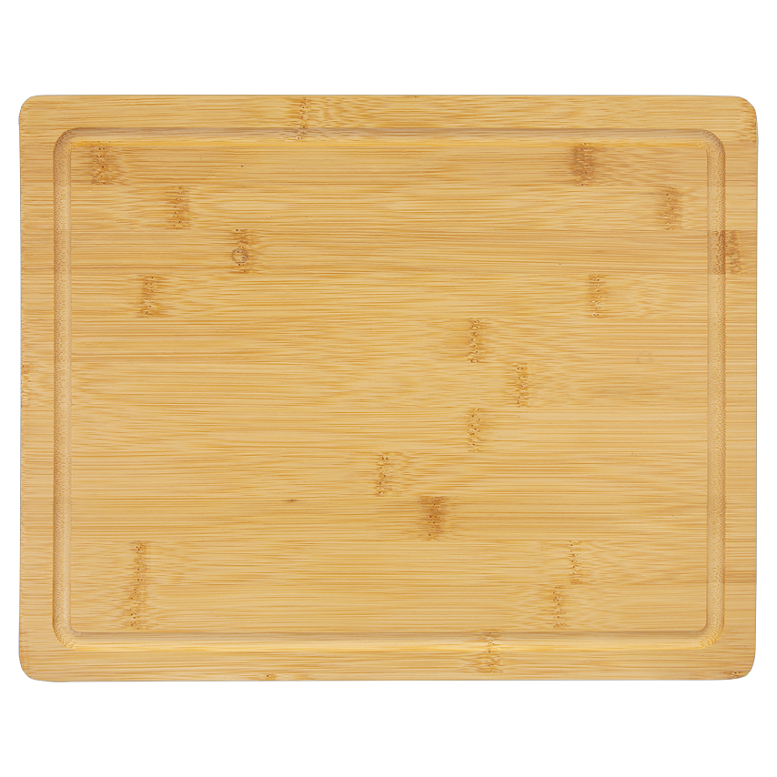 Customizable Bamboo Juice Groove Cutting Board | Sustainable & Durable