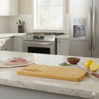 Charcuterie Bamboo Cutting Board - (Large and Extra Large)