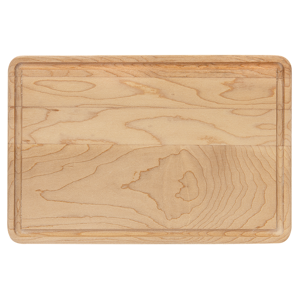 0942m - Maple Cutting Board with Drip Ring