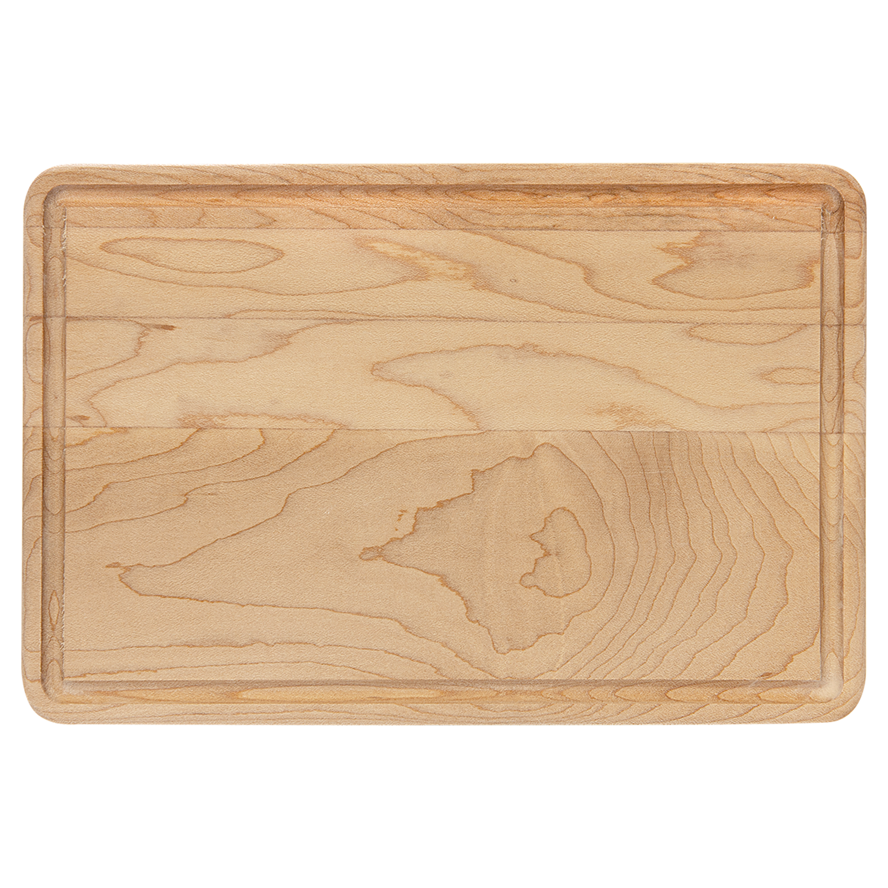 0942m - Maple Cutting Board with Drip Ring