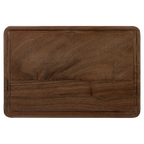 0940w - Custom Walnut Cutting Board with Drip Ring