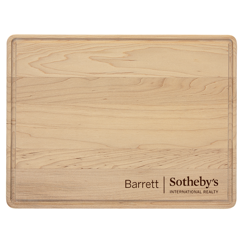 0941m - Maple Cutting Board with Drip Ring