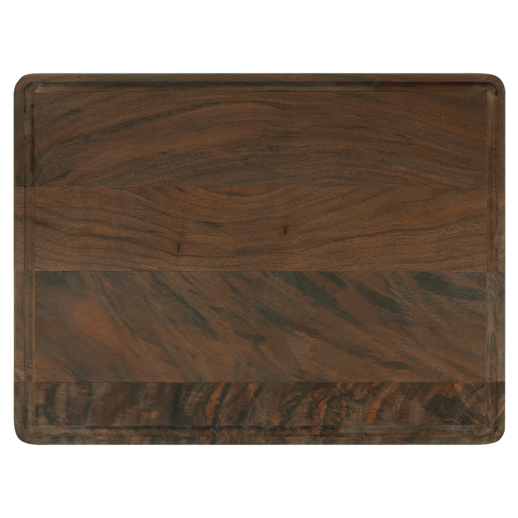 0941w - Custom Walnut Cutting Board with Drip Ring