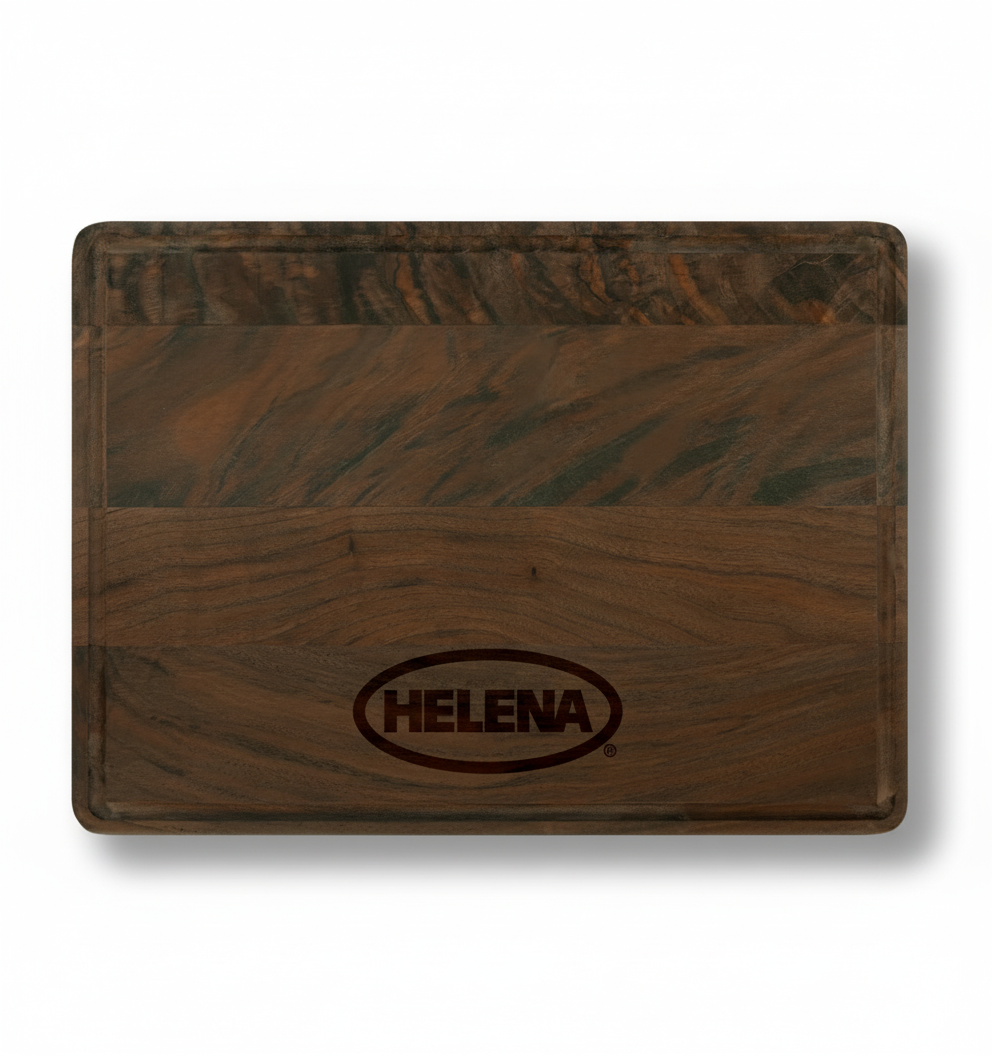 0941w - Custom Walnut Cutting Board with Drip Ring
