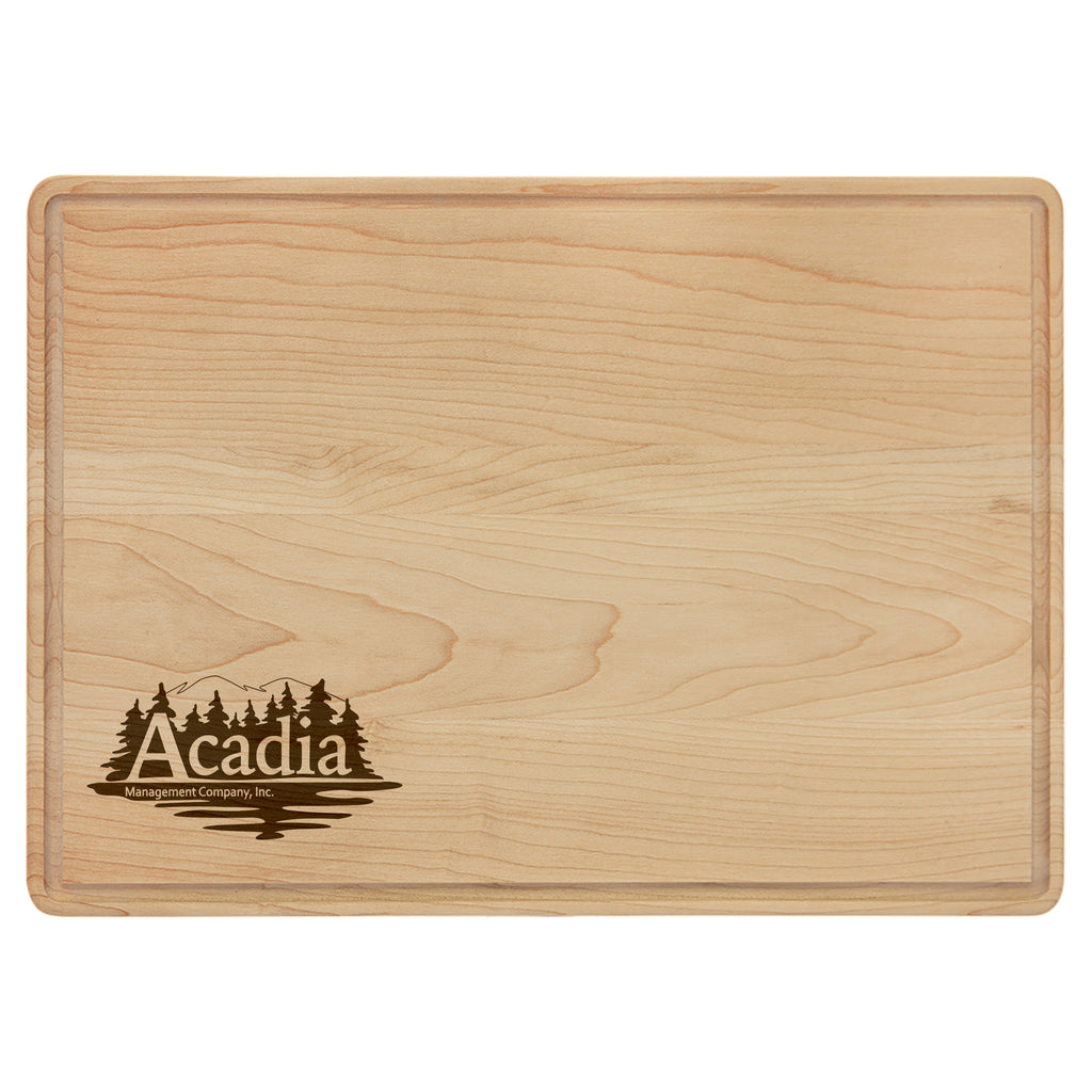 0942m - Maple Cutting Board with Drip Ring