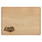 0942m - Maple Cutting Board with Drip Ring