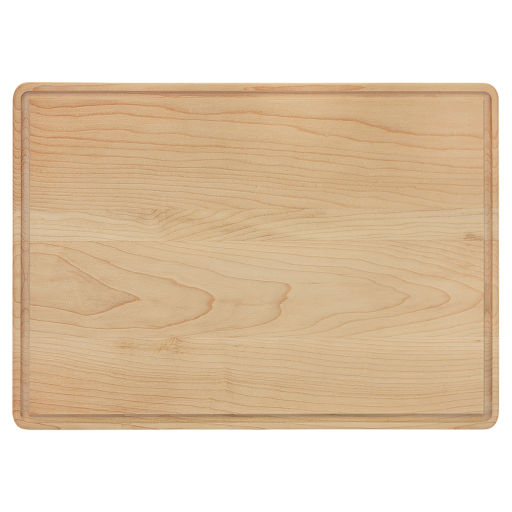 0942m - Maple Cutting Board with Drip Ring