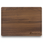 0942w - Custom Walnut Cutting Board with Drip Ring