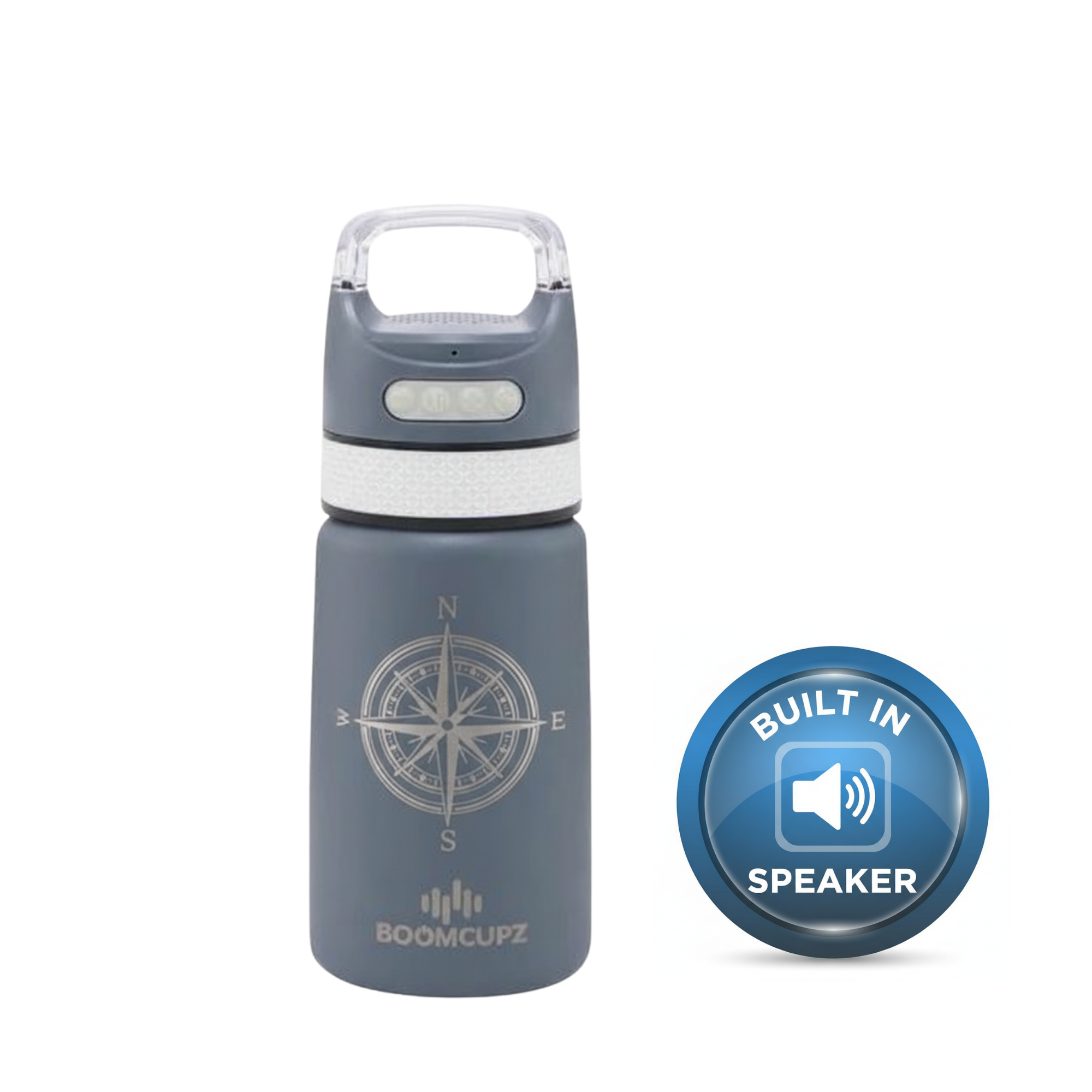 Custom Engraved Sportz 350 Bluetooth Speaker Cup – 12 oz Insulated Stainless Steel