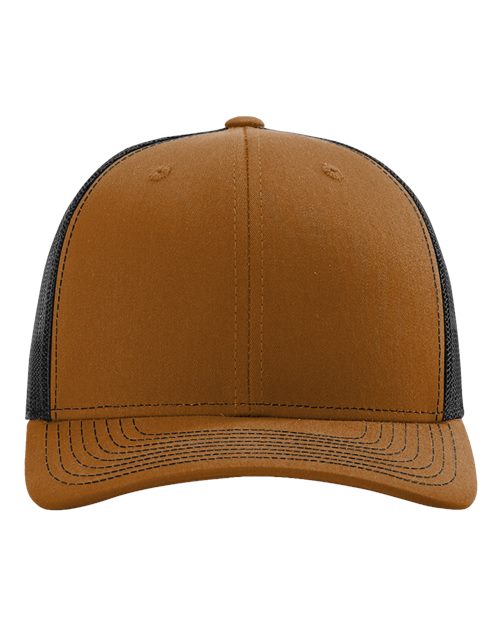 Custom Leather Patch or Printed Richardson Trucker Hat 112