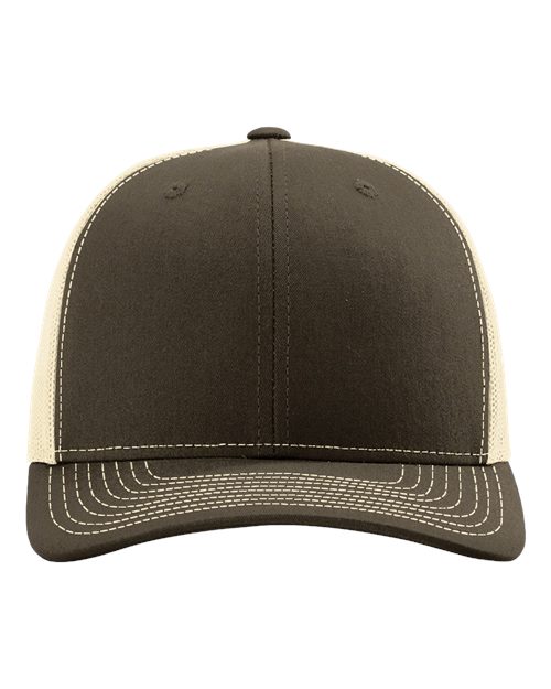 Custom Leather Patch or Printed Richardson Trucker Hat 112