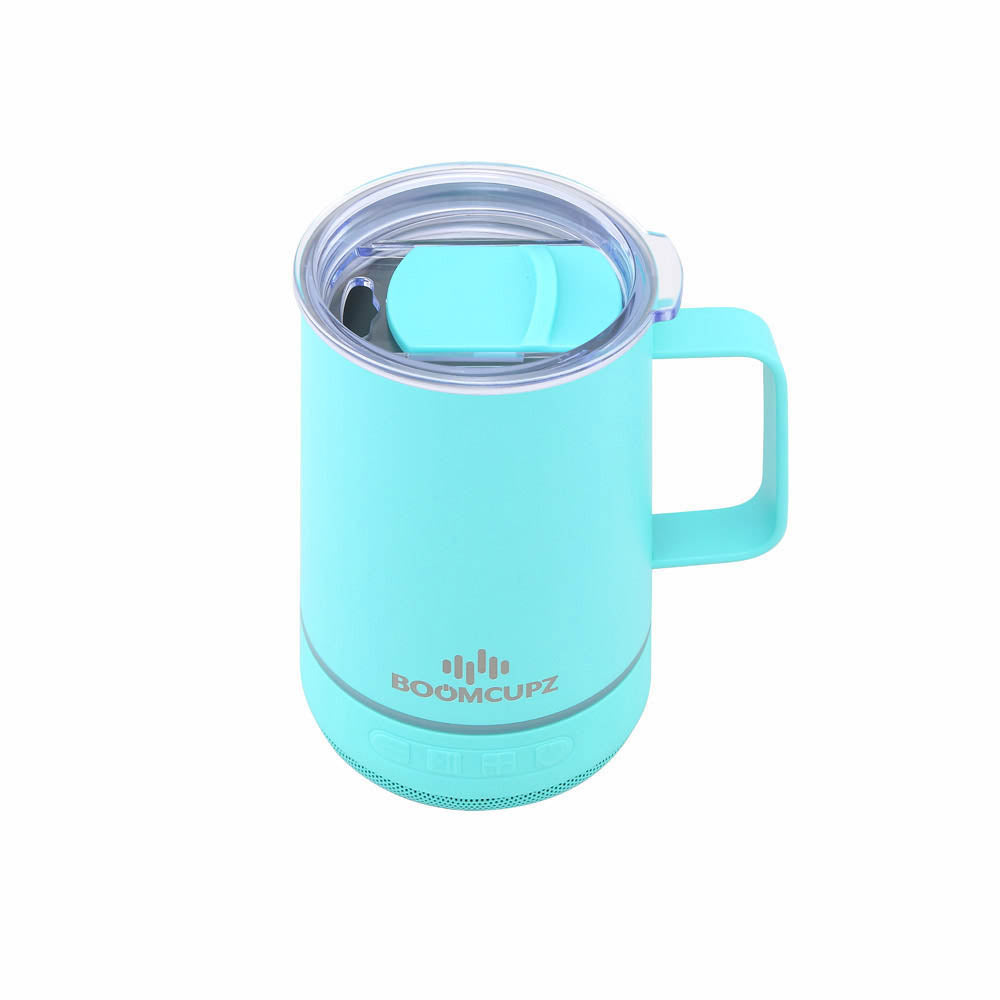 Custom Engraved Music Mugz Bluetooth Speaker Mug – 10oz Insulated Stainless Steel Cup