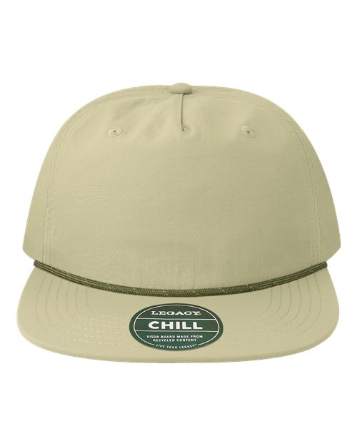 Custom Leather Patch or Printed Legacy Chill Cap CHILL