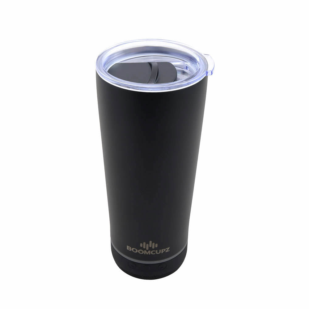 Custom Engraved Tiki Tumblerz Bluetooth Cup – 17oz Insulated Stainless Steel Speaker Tumbler
