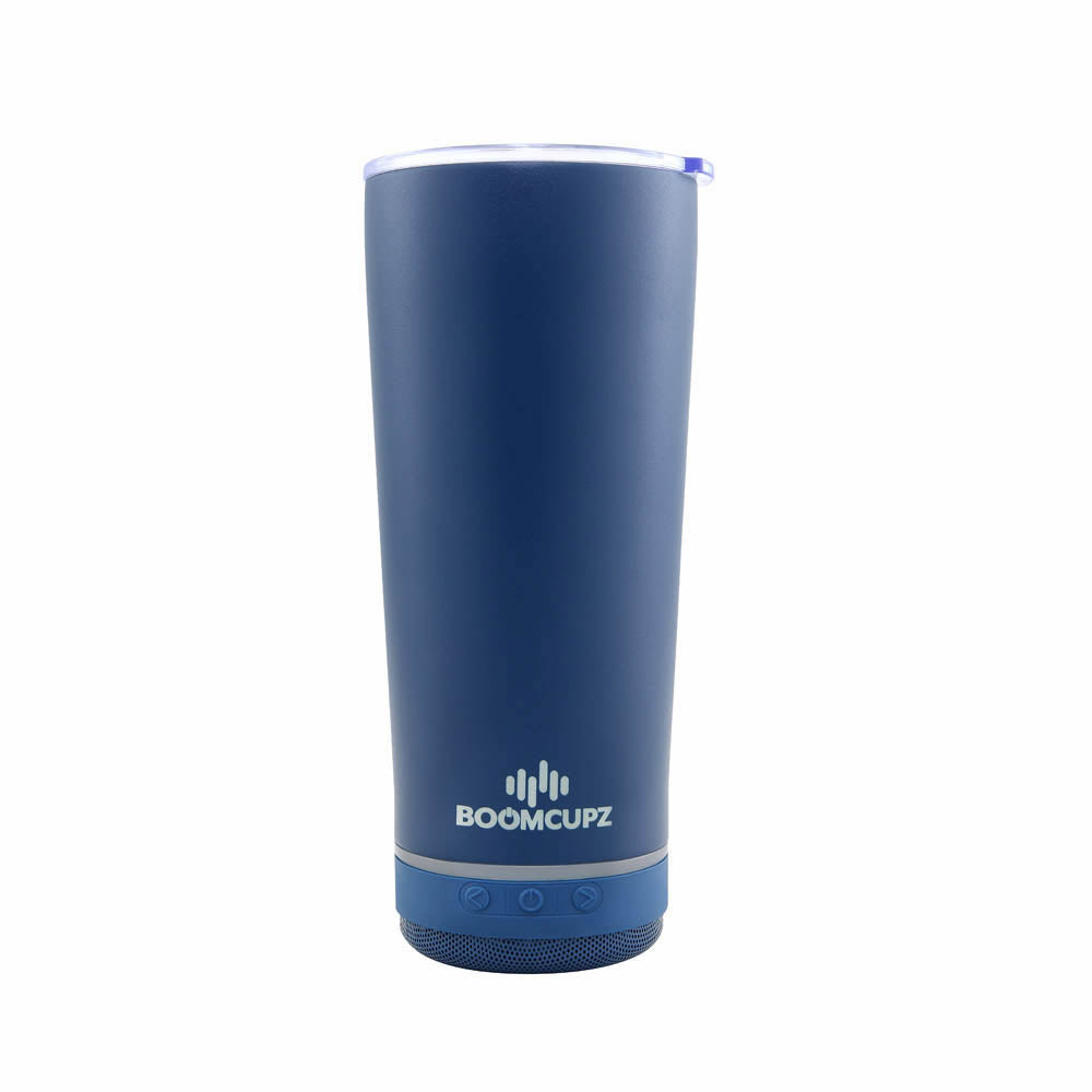 Custom Engraved Tiki Tumblerz Bluetooth Cup – 17oz Insulated Stainless Steel Speaker Tumbler