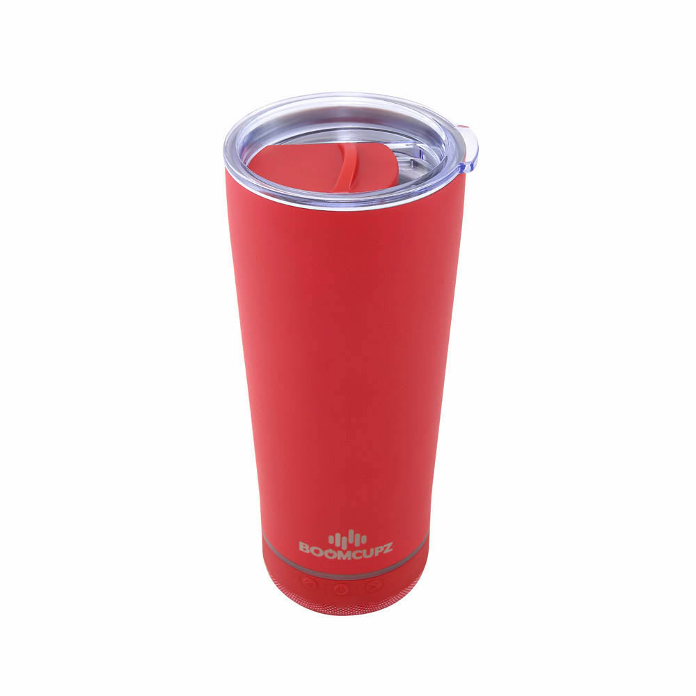 Custom Engraved Tiki Tumblerz Bluetooth Cup – 17oz Insulated Stainless Steel Speaker Tumbler
