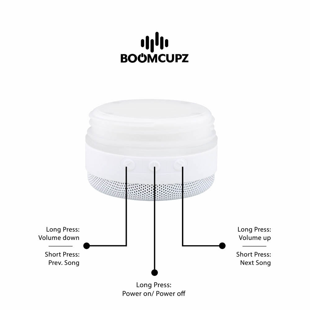 Custom Engraved Tiki Tumblerz Bluetooth Cup – 17oz Insulated Stainless Steel Speaker Tumbler