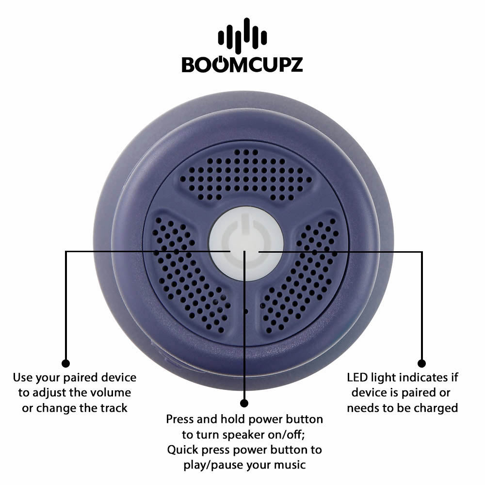 Custom Engraved Beach Vibez Bluetooth Tumbler – 20oz Insulated Stainless Steel Speaker Cup