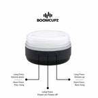 Custom Engraved Coastal Cupz Bluetooth Tumbler – 24oz Stainless Steel Insulated Speaker Cup