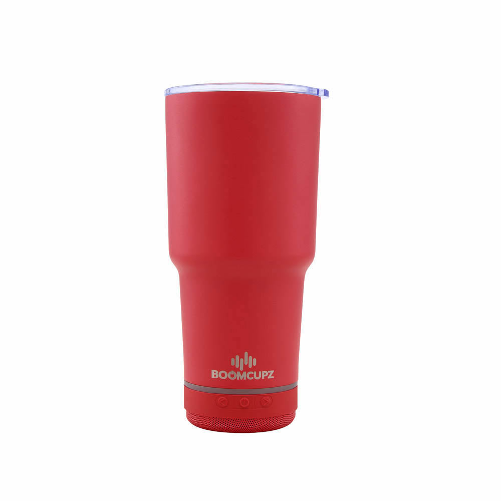 Custom Engraved Coastal Cupz Bluetooth Tumbler – 24oz Stainless Steel Insulated Speaker Cup