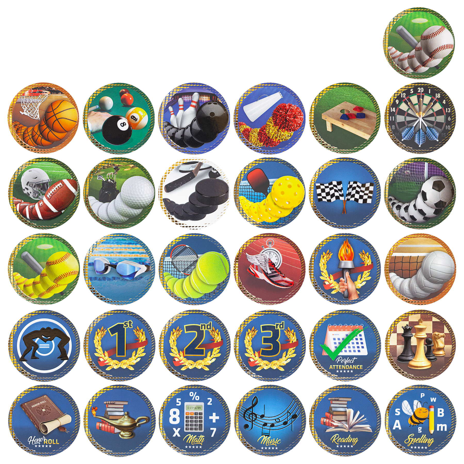 Dazzle Insert Sample Set