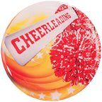 Cheerleading Epoxy Dome Mylar Insert