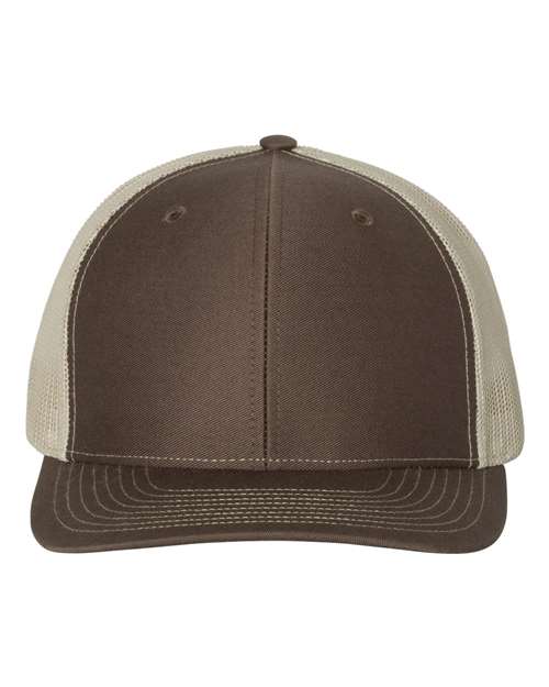 Custom Leather Patch or Printed Richardson Trucker Hat 112