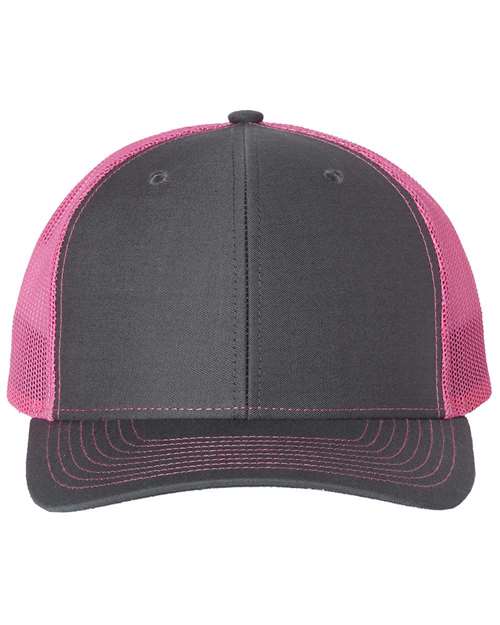 Custom Leather Patch or Printed Richardson Trucker Hat 112