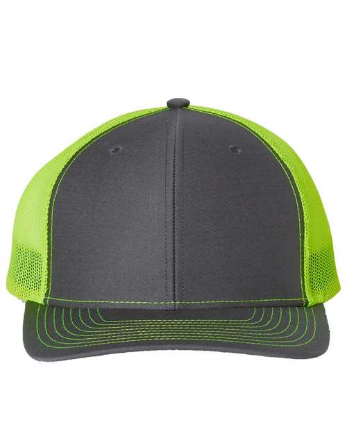 Custom Leather Patch or Printed Richardson Trucker Hat 112