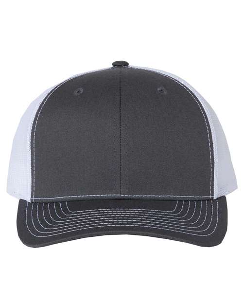 Custom Leather Patch or Printed Richardson Trucker Hat 112