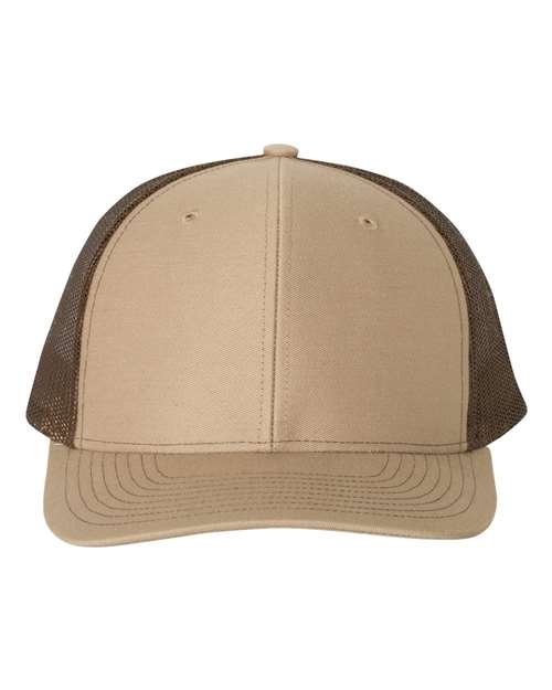 Custom Leather Patch or Printed Richardson Trucker Hat 112