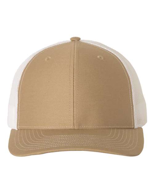 Custom Leather Patch or Printed Richardson Trucker Hat 112