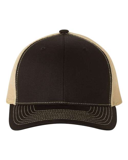 Custom Leather Patch or Printed Richardson Trucker Hat 112