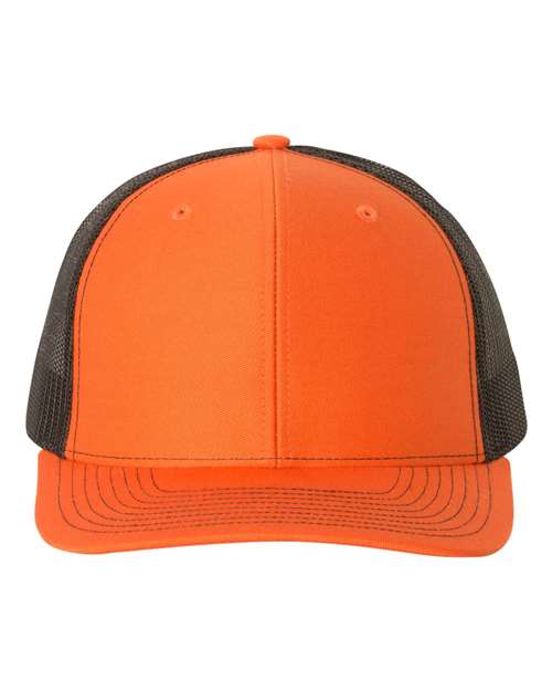 Custom Leather Patch or Printed Richardson Trucker Hat 112