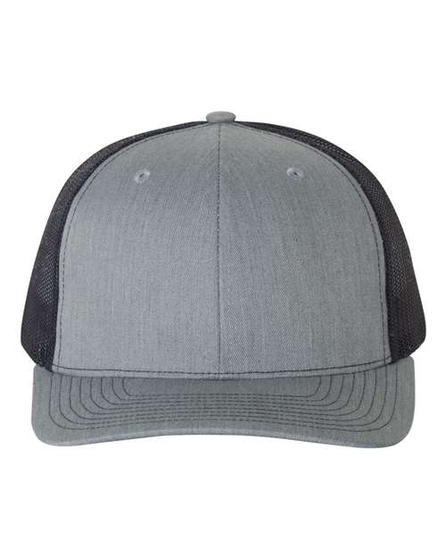 Custom Leather Patch or Printed Richardson Trucker Hat 112
