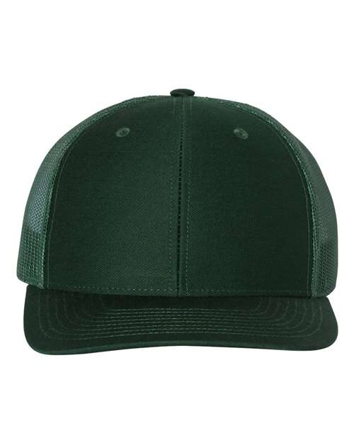 Custom Leather Patch or Printed Richardson Trucker Hat 112