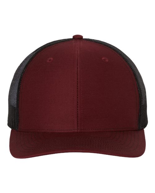 Custom Leather Patch or Printed Richardson Trucker Hat 112