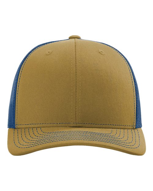 Custom Leather Patch or Printed Richardson Trucker Hat 112