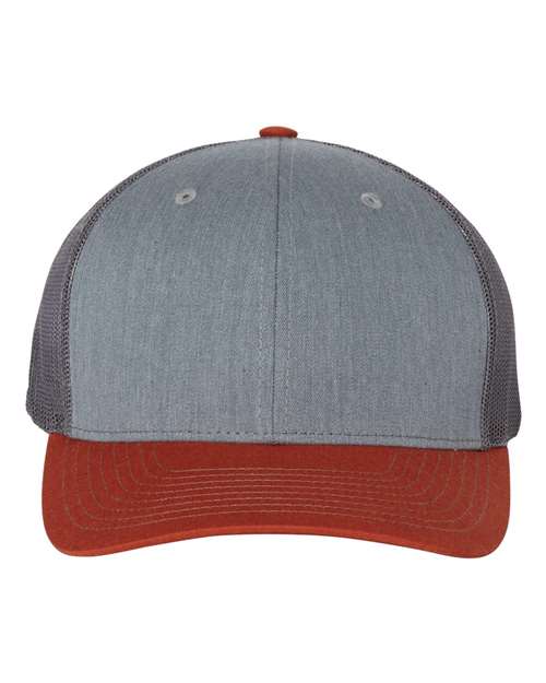 Custom Leather Patch or Printed Richardson Trucker Hat 112
